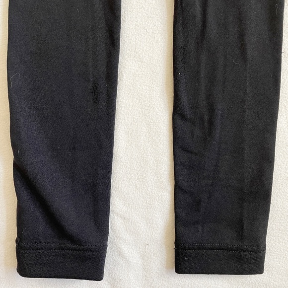 GUC Kenneth Cole NY Fleece Lined Leggings in Black Size S/M - Picture 4 of 7